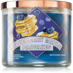 Bath & Body Works Blueberry Maple Pancakes vonná svíčka II. 411 g