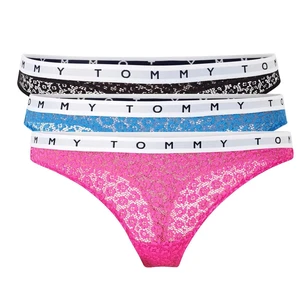 Tommy Hilfiger 3 PACK - dámská tanga UW0UW02524-0VH XL