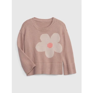 GAP Children's sweater with flower - Girls