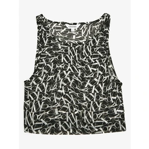 Black Women's Patterned Tank Top Calvin Klein Underwear - Women