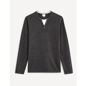 Celio Sweater with buttons Delano - Men