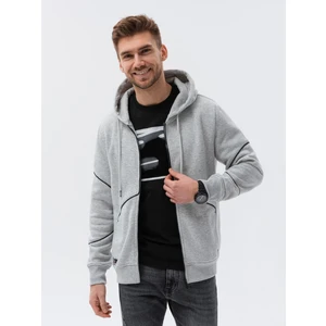 Ombre Men's zip-up sweatshirt