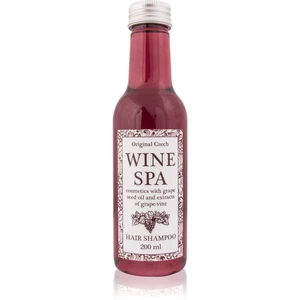 Bohemia Gifts & Cosmetics Wine Spa vlasový šampon 200 ml