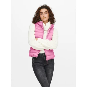 ONLY Dámská vesta ONLNEWTAHOE 15205760 Fuchsia Pink L