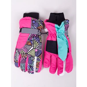 Rękawiczki dziecięce Yoclub YC_Children's_Winter_Ski_Gloves_REN-0247G-A150_Multicolour