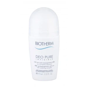 Biotherm Deo Pure Invisible antiperspirant roll-on 48h 75 ml