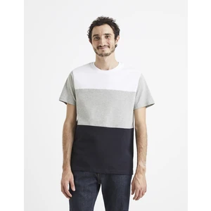 Celio T-shirt Vetrois with stripes - Men