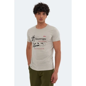 Slazenger Karel Men's T-Shirt Stone Gray