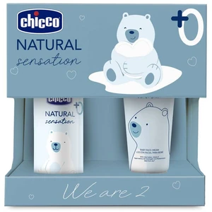 CHICCO Set darčekový kozmetický Natural Sensation - We Are Two 0m+