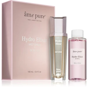 âme pure Hydro Elixir pleťová hmla s hydratačným účinkom + náhradná náplň 100 ml