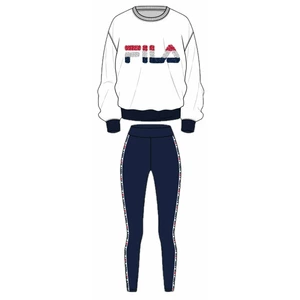 Fila FPW4098 Woman Pyjamas White/Blue XS Fitness Unterwäsche