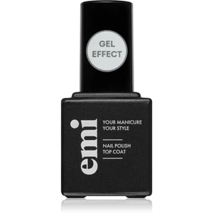 emi Top Coat Ultra Strong vrchní lak na nehty pro dokonalou ochranu a intenzivní lesk bez použití UV/LED lampy 9 ml