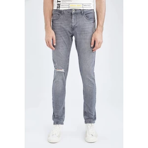 DEFACTO Skinny Comfort Fit Distressed Jeans