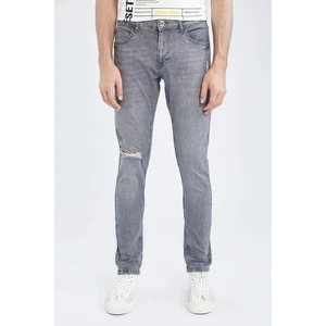 DEFACTO Skinny Comfort Fit Distressed Jeans