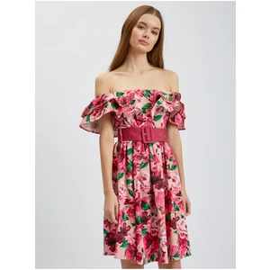 Orsay Dark pink Women Floral Dress - Women