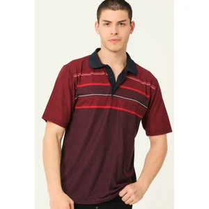 T0721 DEWBBERY MEN'S T-SHIRT-BURGUNDY