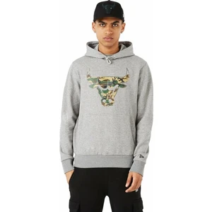 Chicago Bulls Kapuzenpullover NBA Infill Team Logo Light Grey/Camo L