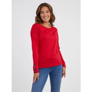 Women's red long sleeve T-shirt SAM 73 Patty