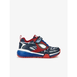 Red and Blue Boys Sneakers Geox Bayonyc - Boys