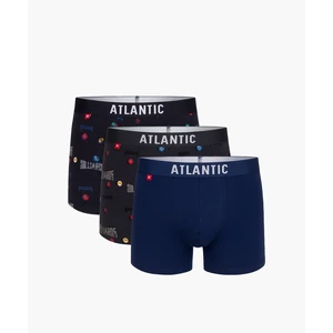 Men's boxers ATLANTIC 3Pack - multicolor