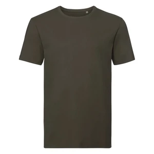 Olive Men's T-shirt Pure Organic Russell