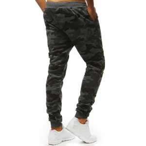 Men's camo sweatpants anthracite Dstreet UX3511