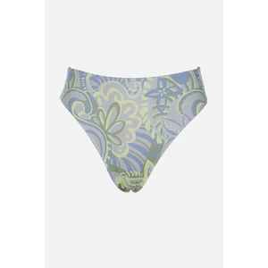 Trendyol Green Floral Pattern Bikini Bottom