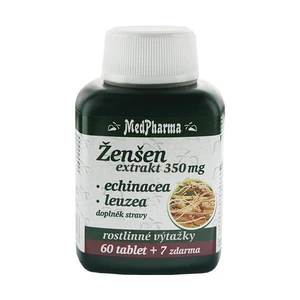 MedPharma Žen-šen+Echinacea+Leuzea 67 tablet