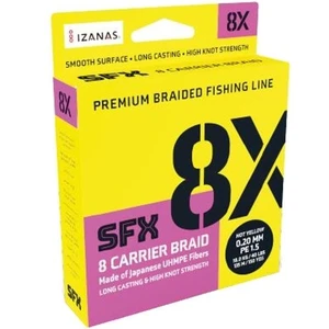 Sufix splietaná šnúra sfx 8x tmavo zelená 135 m - 0,148 mm 7,7 kg