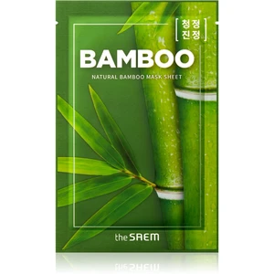 The Saem Natural Mask Sheet Bamboo plátenná maska so spevňujúcim účinkom 21