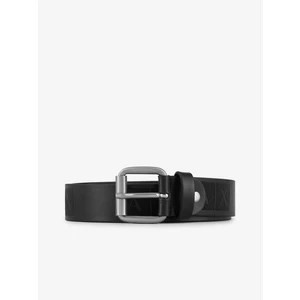 Black Men's Leather Belt Armani Exchange - Men's