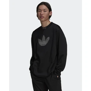 adidas Originals SPRT Logo Crewneck Mikina Černá