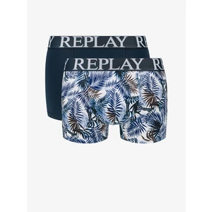 Boxer da uomo Replay T/C Foliage