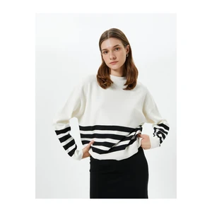 Koton Oversize Sweater Crew Neck Long Sleeve