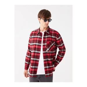 LC Waikiki Regular Fit Long Sleeve Plaid Men's Lumberjack Shirt