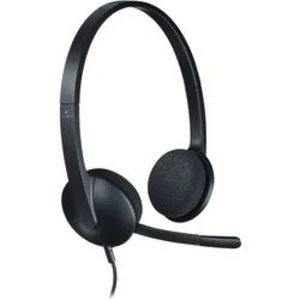 Náhlavní sada Logitech Stereo USB Headset H340