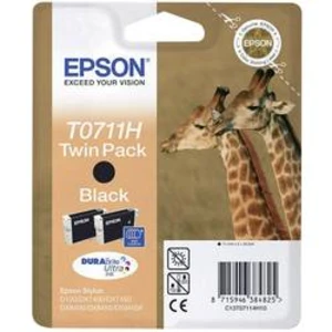 Epson C13T07114H10 čierna (black) dualpack originálna cartridge