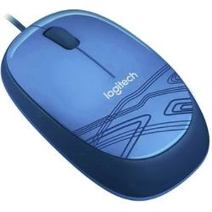 Irodai egér Logitech Notebook USB Mouse M105, blue