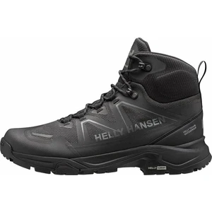 Helly Hansen Pantofi trekking de bărbați Men's Cascade Mid-Height Hiking Shoes Black/New Light Grey 46