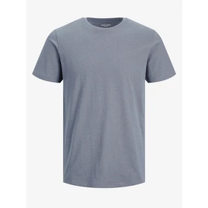 Grey Mens Brindle Basic T-Shirt Jack & Jones Organic - Men