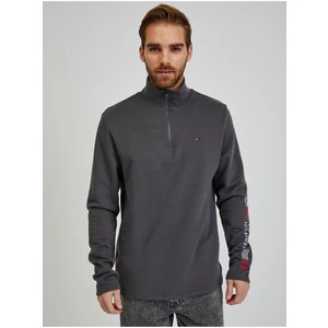 Dark gray men's sweatshirt Tommy Hilfiger - Men