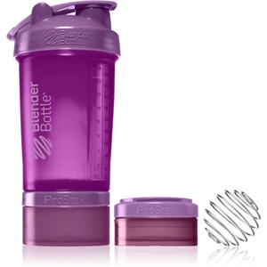 Blender Bottle ProStak Pro sportovní šejkr + zásobník barva Plum 650 ml