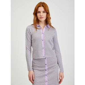 Light Purple Women's Patterned Cardigan ORSAY - Ladies