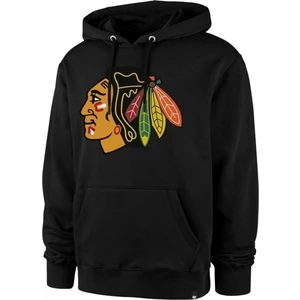 Chicago Blackhawks NHL Imprint Burnside Pullover Hoodie Jet Black S