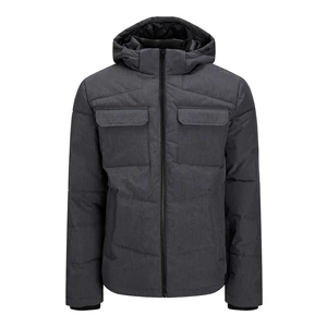 Jack&Jones Pánská bunda JJBRADY 12212233 Dark Grey Melange M