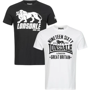 Set da uomo  Lonsdale 114063-White/Black