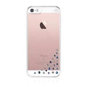 Swarovski kryt Diffusion pre iPhone SE/5s/5 - Blue Mix