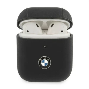 BMW Signature Bőrtok  AirPods 1/2, Black