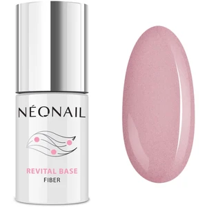 NeoNail Revital Base Fiber podkladový gel pro modeláž nehtů odstín Blinking Cover Pink 7,2 ml