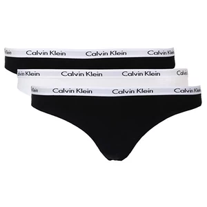 Calvin Klein 3 PACK - dámska tangá QD3587E-WZB XS